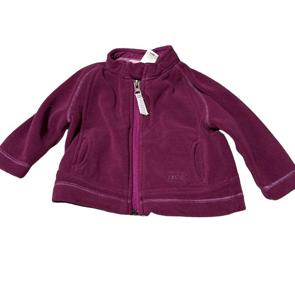REI Baby Fleece Jacket Purple Size 6 Months Infant Baby - Picture 1 of 10